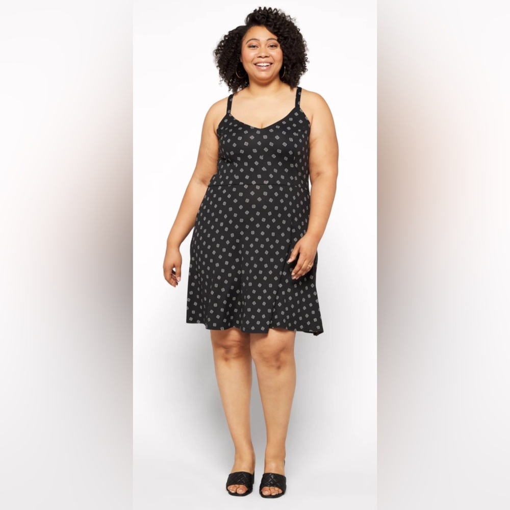 Nine Britton Lizzy Brushed Knit Dress Super Soft Stretchy Casual Plus Sizes